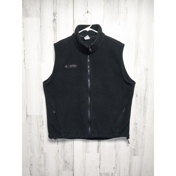 Columbia Women's Large Black Full Zip Vest - Picture 1 of 6